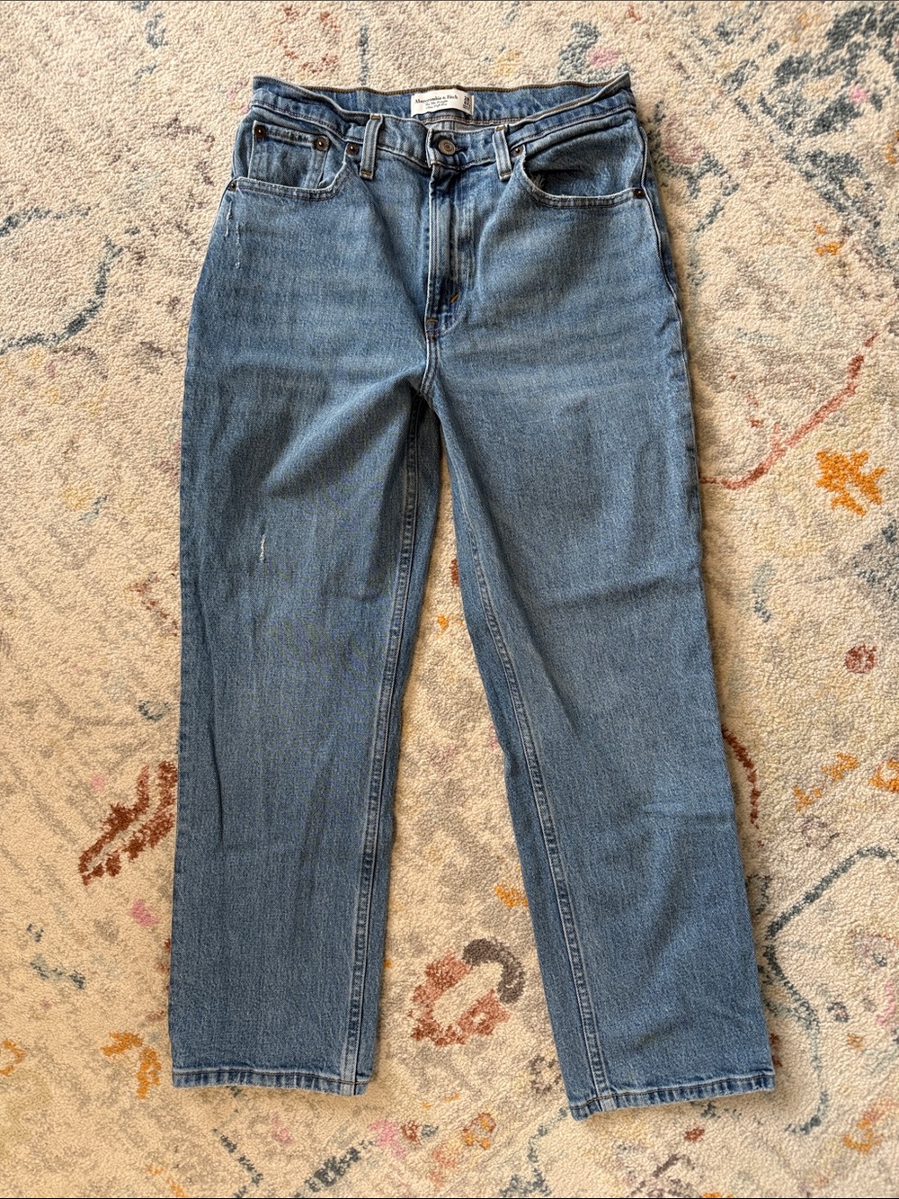 Abercrombie & Fitch The 90’s Straight Ultra High Rise